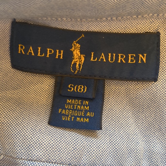 Ralph Laure boys button down shirt - Picture 2 of 2